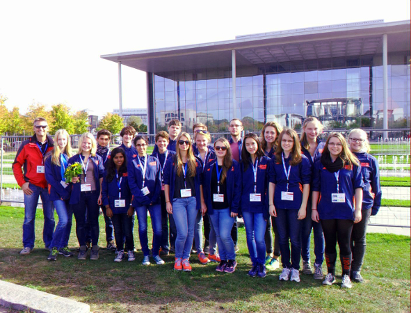 Gruppenfoto der Helfer