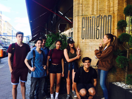 Gruppenfoto des Philosophie-GK beim Ethikrat