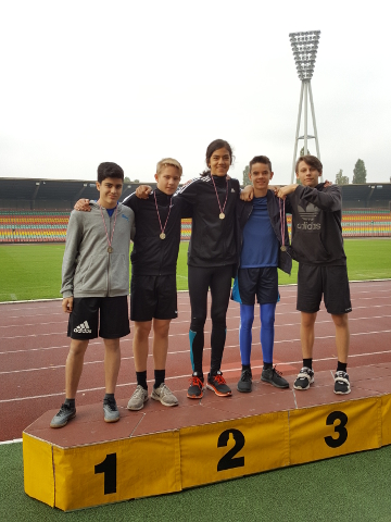 Bild von erfolgreichen Herder- Sportlern