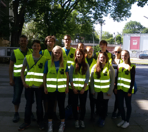Bild des Helferteams beim Velothon